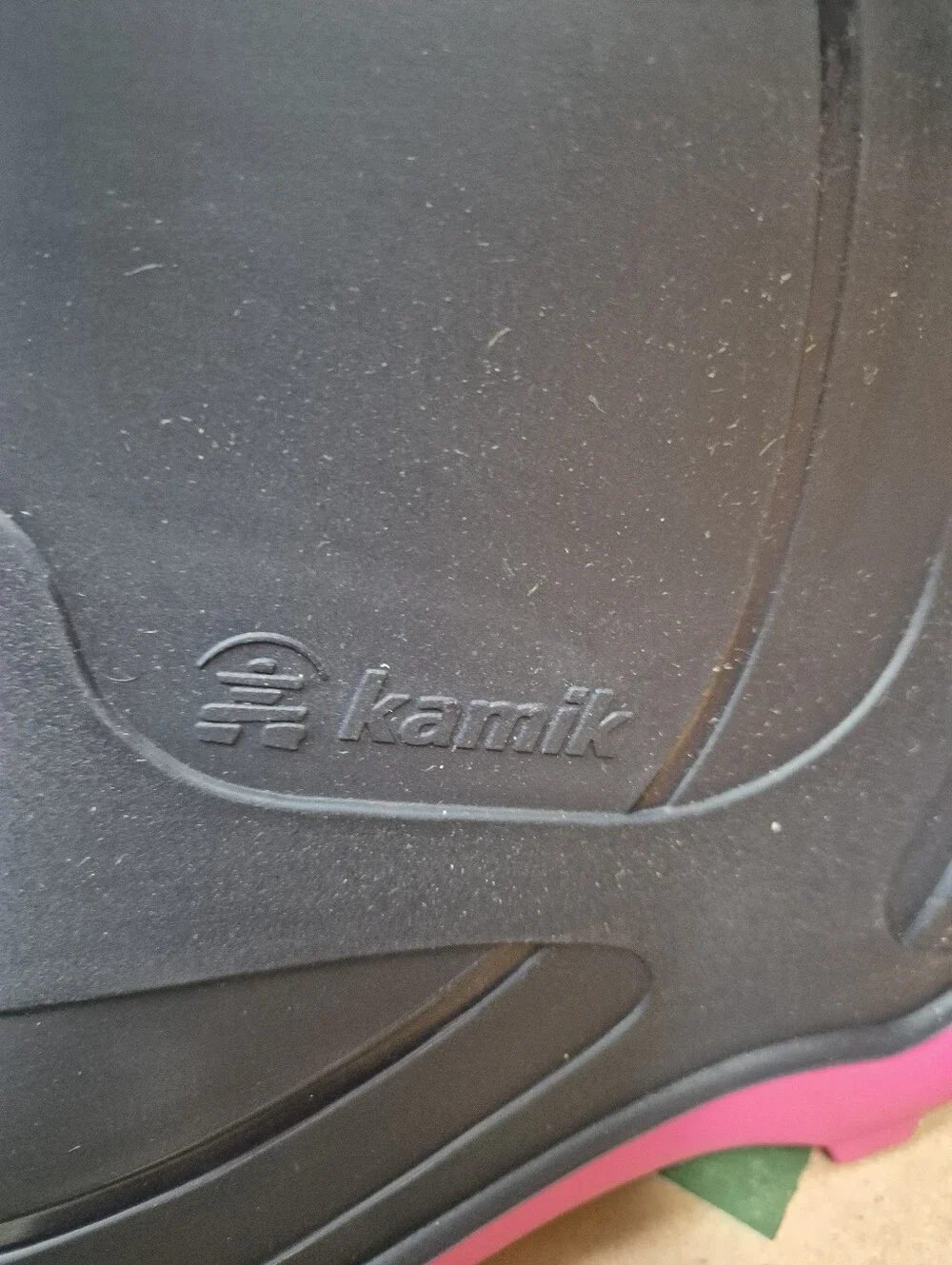 Kamik Kids Snobuster 3 Winter Snow Boots Navy Magenta Size 4 Yth NIB